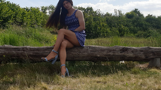 Heelschuh ich in meiner Wäsche