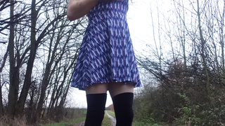 Heelschuh ich in meiner Wäsche