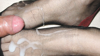 Fußbesamung meiner Frau