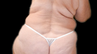 Meine Frau in weißen Dessous