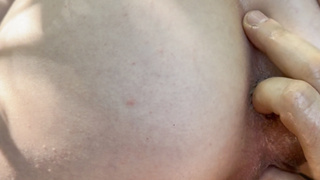 Fettes geiles Arschloch meiner zierlichen Ehestute