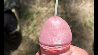 Wichsen in der Narur