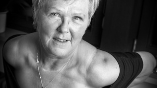 Fotoshooting mit einer geilen Oma