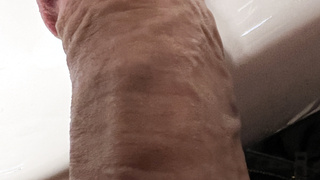 Penis frisch gewaschen