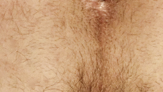 Morgens mein Arschloch und Hoden