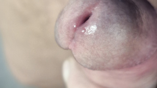 Nahaufnahme nach dem duschen