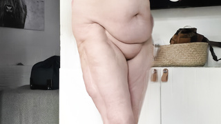 Meine BBW Ehefrau nackt in Holland