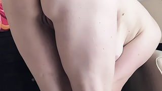 Mein Arsch tief gebeugt