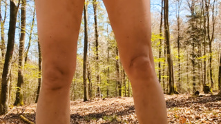 Striptease beim Mountainbiking