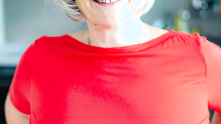 Oma mit großen geilen Titten