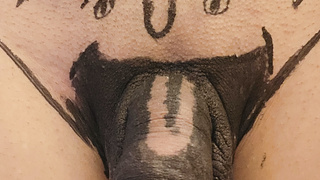 Meine Penisbemalung  Teil 2