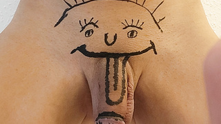 Meine Penisbemalung  Teil 2