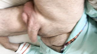 Penis getrimmt-vorher Vergleich