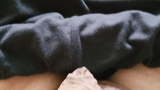 Träumereien liege abends im Bett