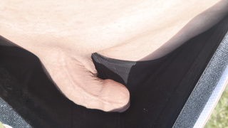 Mein Schwanz wollte Outdoor raus
