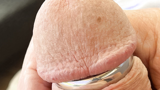 Mein Freund Penis, schlaff, steif, mit Ring