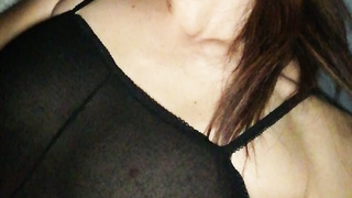 Ich im BH & Unterwäsche