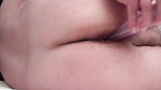 Dildo im Po