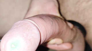 Normaler Penis von unten