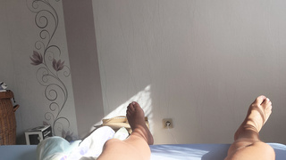 Guten Morgen von der Sonne wachgeküsst