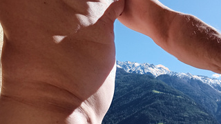 Der Schwanz und die Berge