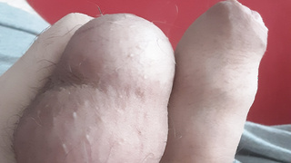 Harriger kleiner Penis.