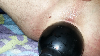 Spaß mit meinem aufblasbaren Plug