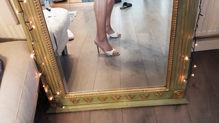 Ich liebe Nylons und sexy Schuhe