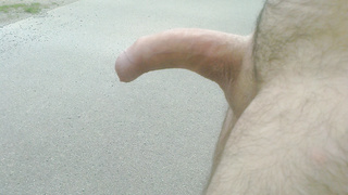 Am Radweg abgewichst