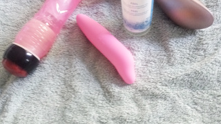 Mein Frauchen ihr Spielzeug