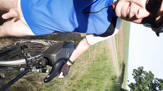 Unten ohne Fahrrad fahren