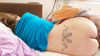 Ich beim schlafen und Duschen