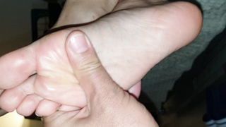 Sehr schöne Fußsohlen