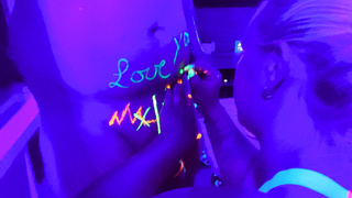 Bodypaint Neon night