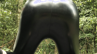 Geil in Lederleggings