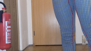 Mein schlaffer fühlt sich ganz gut in engen leggings