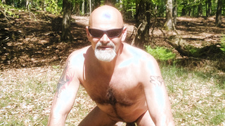 Erster Nacktausflug im Freien