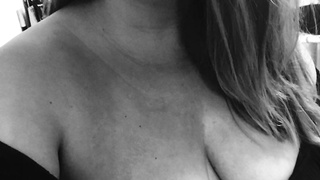 Meine Frau in schwarz weiß