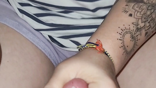 Tanja liebt es mich abzumelken