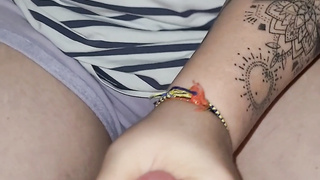 Tanja liebt es mich abzumelken