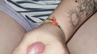 Tanja liebt es mich abzumelken