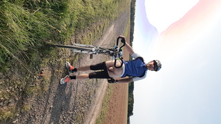 Rad fahren ohne Unterwäsche