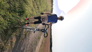 Rad fahren ohne Unterwäsche