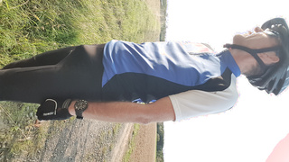 Rad fahren ohne Unterwäsche