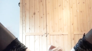 Trage gerne Nylonstrümpfe