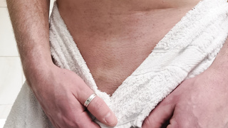 Frisch aus der Dusche