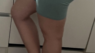 Arsch meiner Frau in Legins