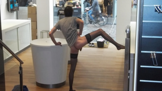 Ich war ein bisschen draußen unterwegs und im Büro.