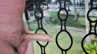 Exibitionistin im Urlaub