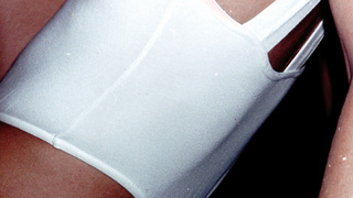 Weißer Stringbody Retro Bilder